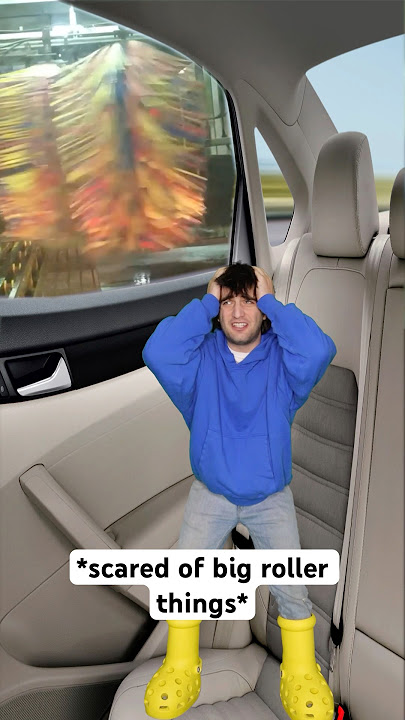 When You Go Through The Car Wash As A Kid 🤣 #shorts #relatable