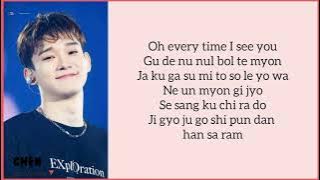 Everytime - Chen (feat Punch) (Easy Lyrics)