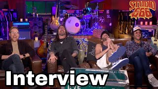 FOO FIGHTERS INTERVIEW: DAVE GROHL on STUDIO 666 'blood bath' & which BAND member is 'Best Actor'!