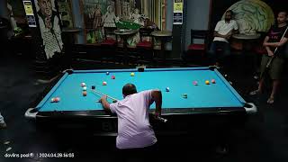 DovLin's Pool 8Ball Sunday Tournament April 28th 2024. Finals Sanket vs Srinivas.