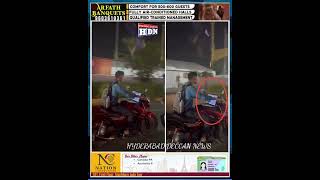 Work from Home purana hua Aab Work while Driving Bike Naaya hai | Madhapur | Hi Tech City ke Paas