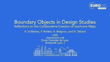EurovisPreview #1239 - Boundary Objects in Design Studies