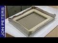 How to make a Canvas Stretcher & Re Stretch a Painting