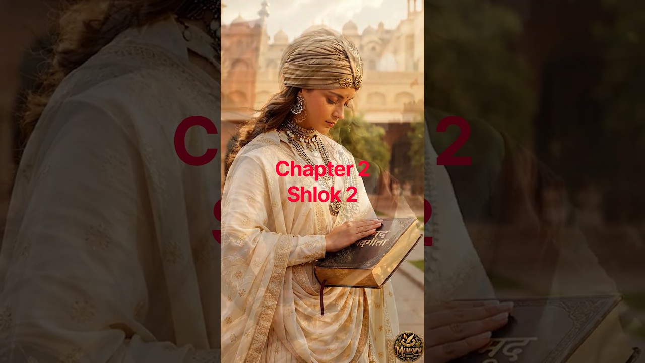 2.02 English Bhagavad Gita Chapter 2 Shlok 2 | Why This Weakness in a Crisis?
