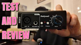 Rodyweil RO03 Mic Preamp Test & Review