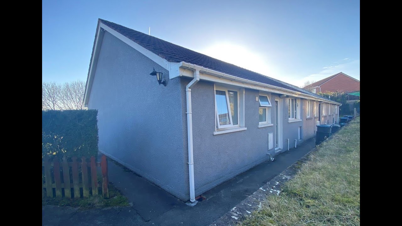 FOR SALE Brynmawr End Terraced Bungalow Two Bedrooms Gardens