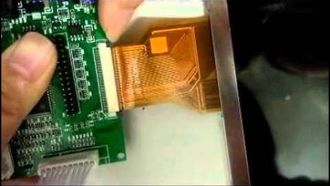 AT070TN90&Driver Board Installation Method