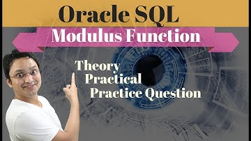 Tutorial#51 How to use  modulus function in Oracle SQL Database| MOD Function in SQL