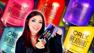 New Orly Melting Point Breathable Nail Polish Swatch And Review Kelli Marissa