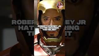 Robert Downey JR Hated Wearing The Helmet