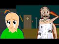 GRANNY THE HORROR GAME ANIMATION #3 Baldi VS Granny (Parody)