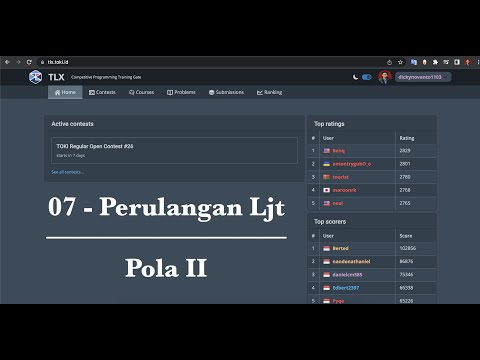 TLX - Dasar - 07 - Pola II
