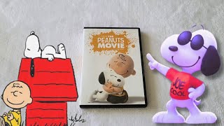 The Peanuts Movie Dvd With Menu Screen