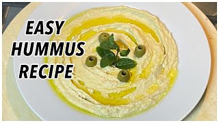 Hummus | Quick Recipe | Tasty & Healthy Dish |