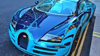 UNIQUE Bugatti Veyron Supersports in London!