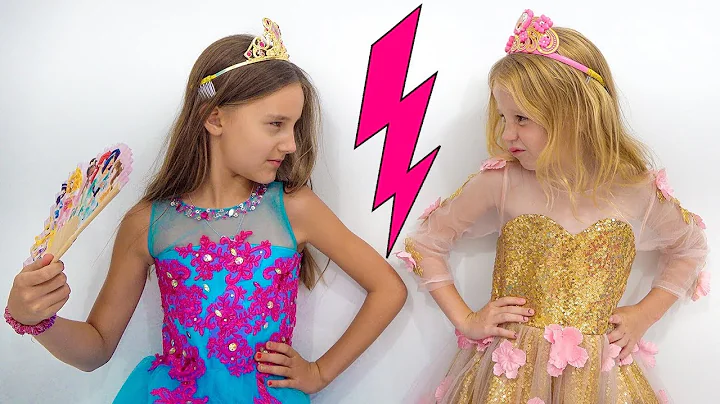Stacy and her friend had a fun dress-up and foam p...