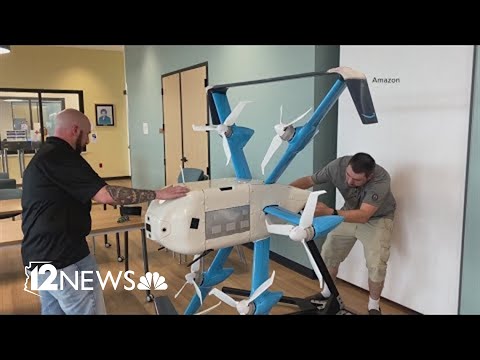 Federal investigation underway after 2 Amazon drones crashed