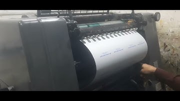 how to operate Heidelberg gto machine offset printing machine #printmedia #printing #press