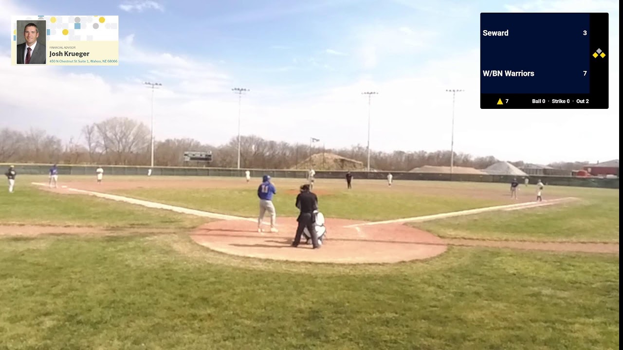 Wahoo/BN Baseball vs Seward 3-26-26
