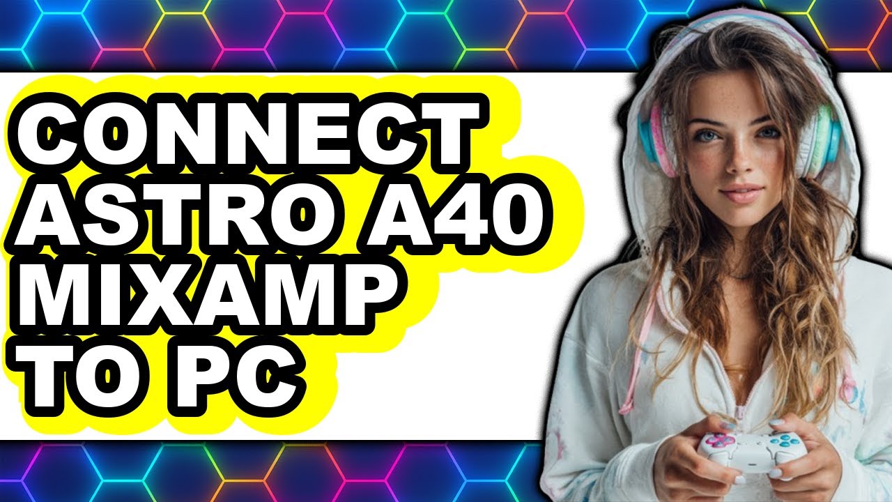 How to Connect Astro A40 Mixamp to Pc (updated) - YouTube