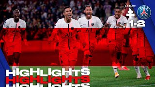 HIGHLIGHTS | METZ 1-2 PSG