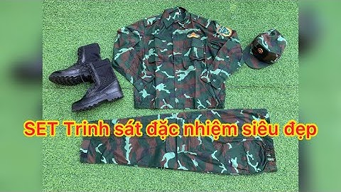 SET đồ trinh sát đặc nhiệm siêu đẹp 😎