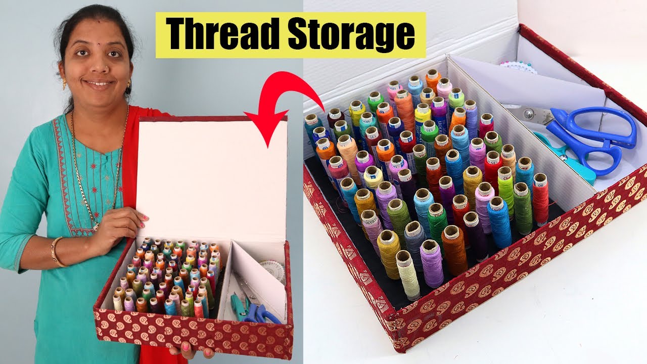 How to Quickly Make a Great DIY Thread Organizer