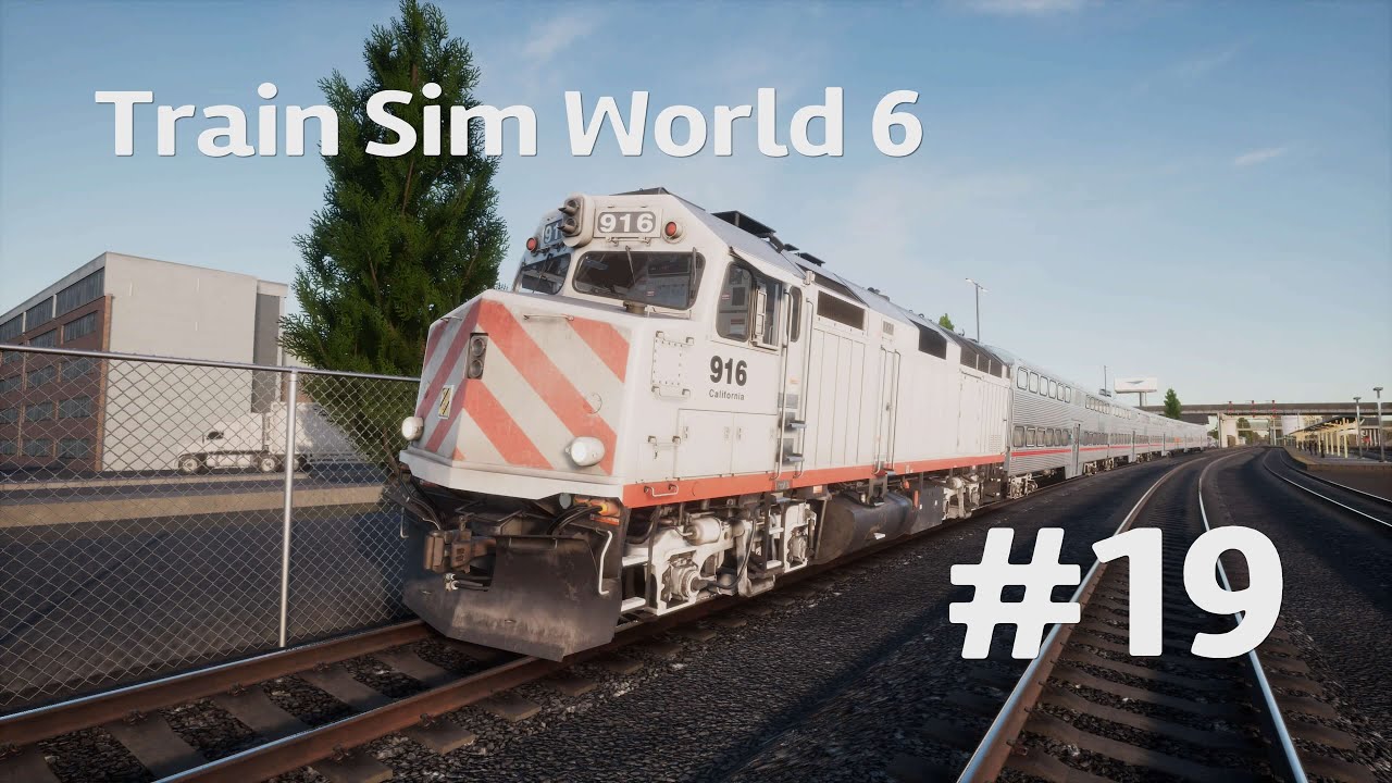 Train Sim World 6 #19 Unlizenziert auf dem Peninsula Corridor unterwegs als Personenzug!
