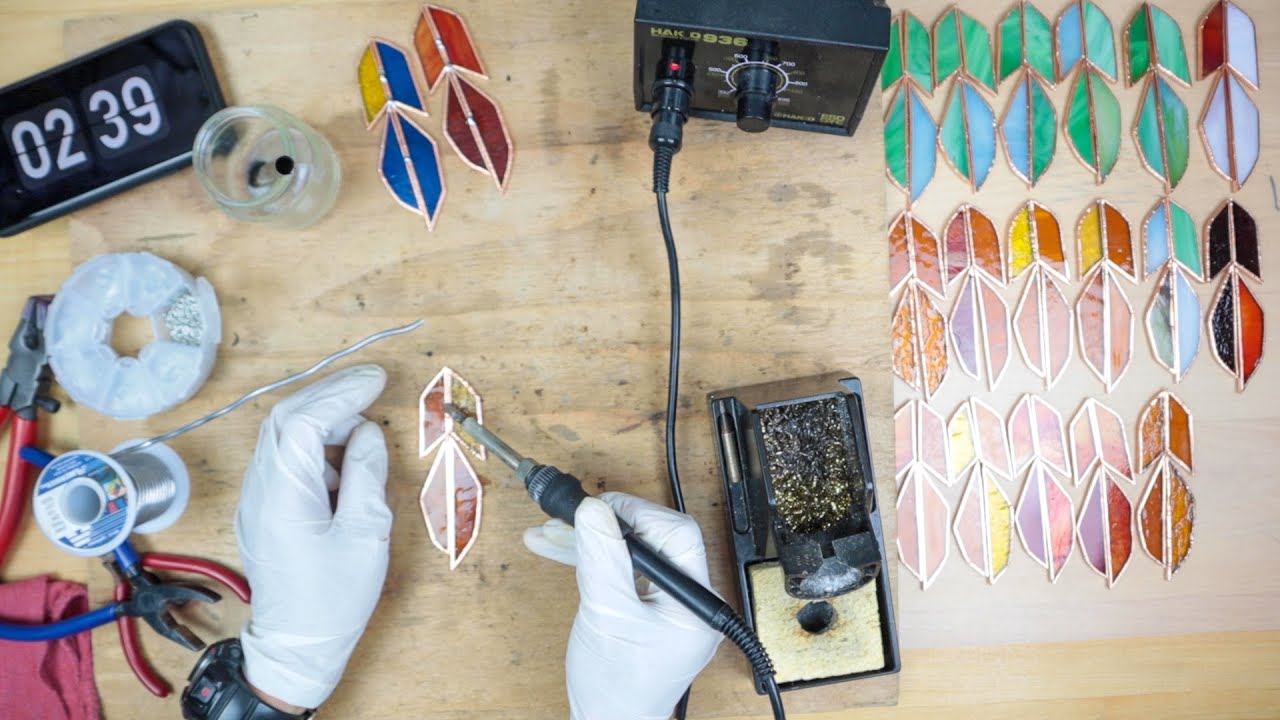 What's the best soldering iron for stained glass? - Mountain Woman Products Stained  Glass