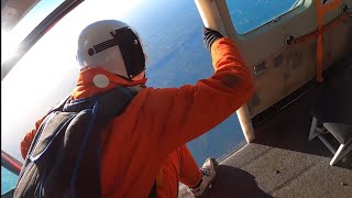 Dive Exit and Backloop | RAPS Student Skydive