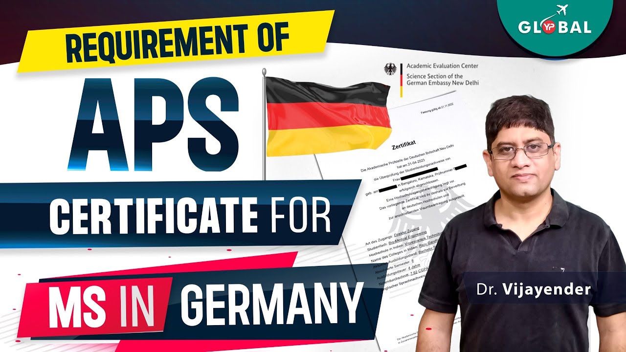 APS certificates & IELTS, most important documents for MS in Germany ...
