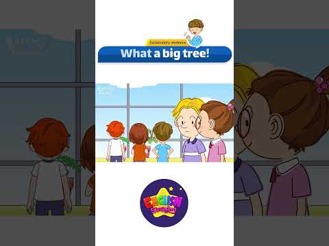 [Exclamatory sentence] What a <strong>big</strong> tree? - <strong>Easy</strong> Dialogue - Role Play #shorts