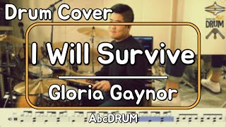 [I Will Survive]Gloria Gaynor-드럼(연주,악보,드럼커버,Drum Cover,듣기);AbcDRUM