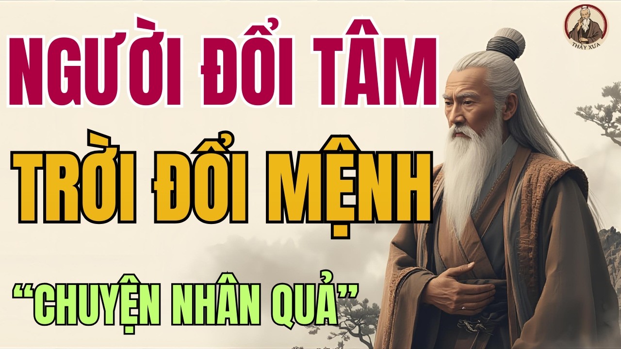 Thầy Xưa nói: Muốn Đổi Mệnh, Trước Hết Đổi Tâm! - Triết lý cuộc sống.