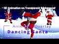 Dancing Santa - 3D Animated Stream Gadget