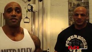 Big Ramy And Dennis James Insane Arms Workout