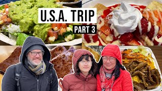 Eating as much American food as possible on our USA trip Part 3