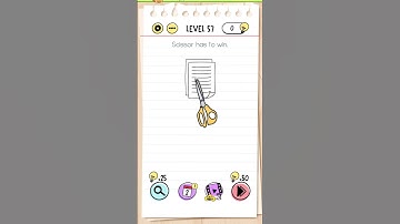 Brain Test level 57 solving