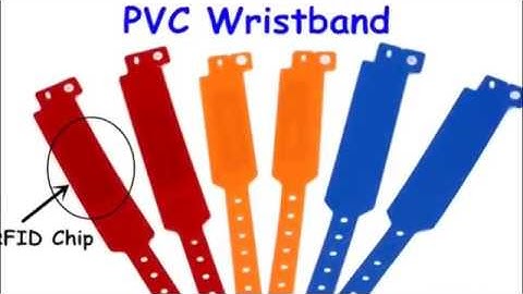 13.56Mhz RFID NFC Disposable Wristband For Event PVC wristbands and Tyvek wristbands/bracelet.