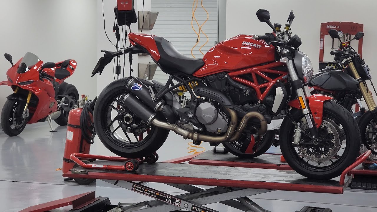 ASMR: Termignoni Exhaust & ECU Tune on Ducati Monster 1200 (Satisfying Sounds & Power Upgrade!)