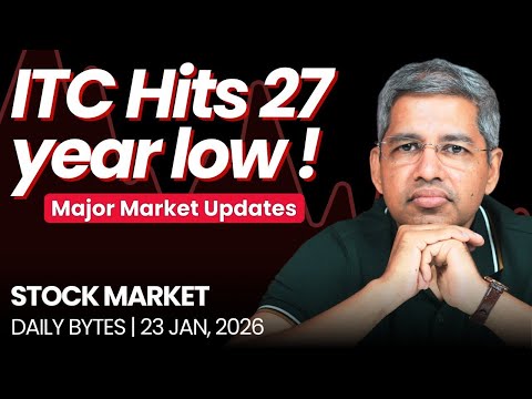 What Led to Market Fall Today ? Big Update on ITC Stock | Realty Stocks Crash | Alok Jain