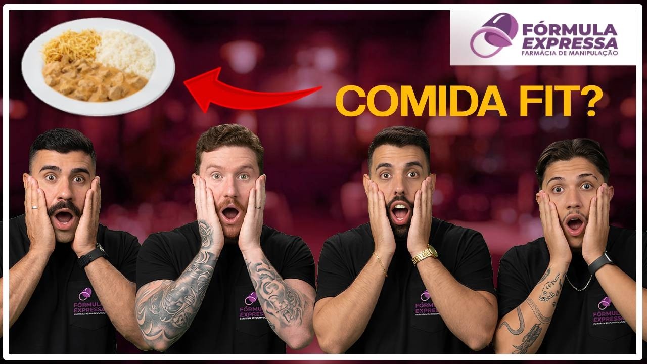 STROGONOFF FIT? PROVANDO O CARDAPIO FIT DA EXPRESSA FOOD! FT: JULIAN LEITE, CAIO GAGLIETA E JOTA VEE