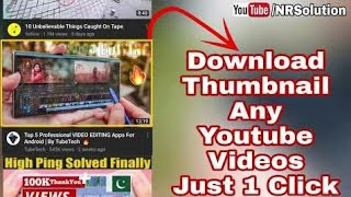 How to Download any youtube video Thumbnail.Without any app or Software(Pc or Mobile) screenshot 5