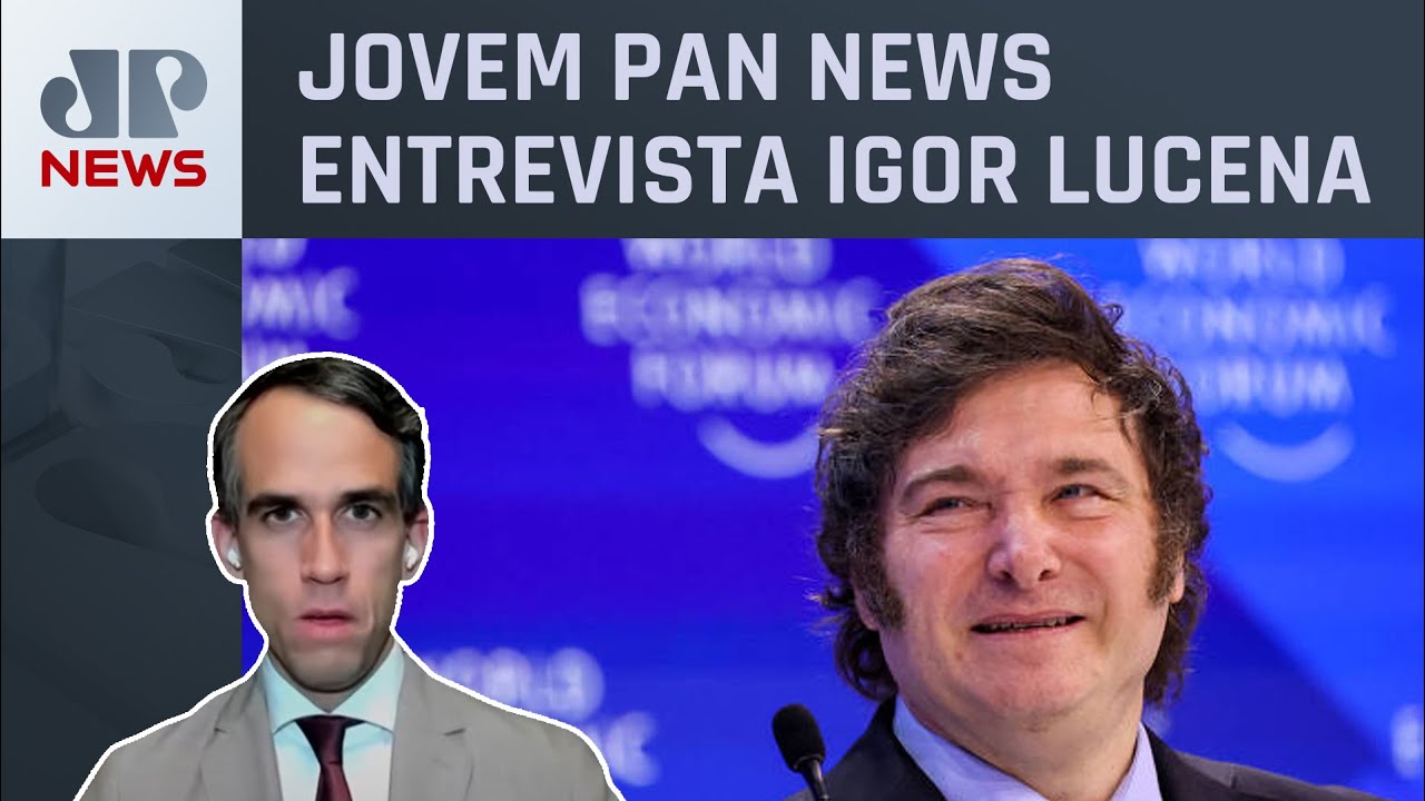 Doutor em RI analisa falas de Javier Milei no Fórum Econômico Mundial