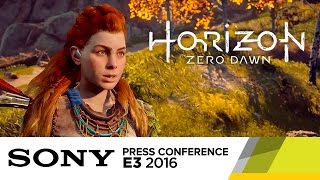 Playstation E3 2016 - Horizon Zero Dawn Gameplay Demo