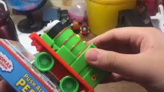 Fisher-Price Thomas&Friends Push Along Salty Harold,Diesel,Percy Unboxing Video