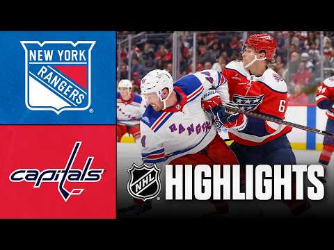 Rangers vs. Capitals | NHL Highlights | Oct 9, 2026