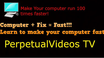 How To Make Your PC/LAPTOP Run 100% Faster! (WIN7,8,10,XP,Vista)