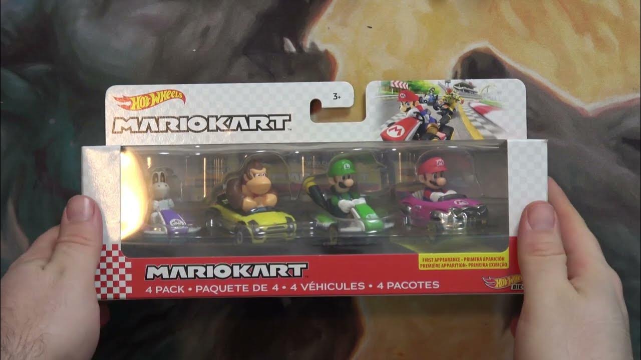 Hot Wheels Mario Cart - 4 pk.