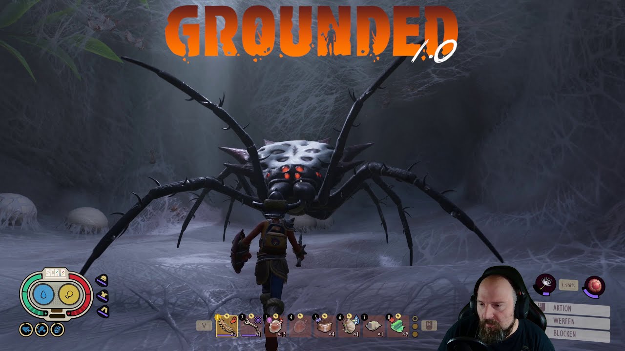 Grounded V1.0 🐞  |58| Der Kampf gegen die Mutterspinne! Gameplay Deutsch